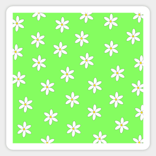 Daisies pattern Sticker